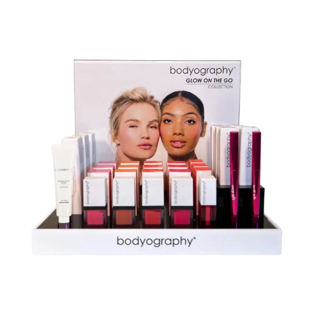 FULL DISPLAY - GLOW ON THE GO COLLECTION
