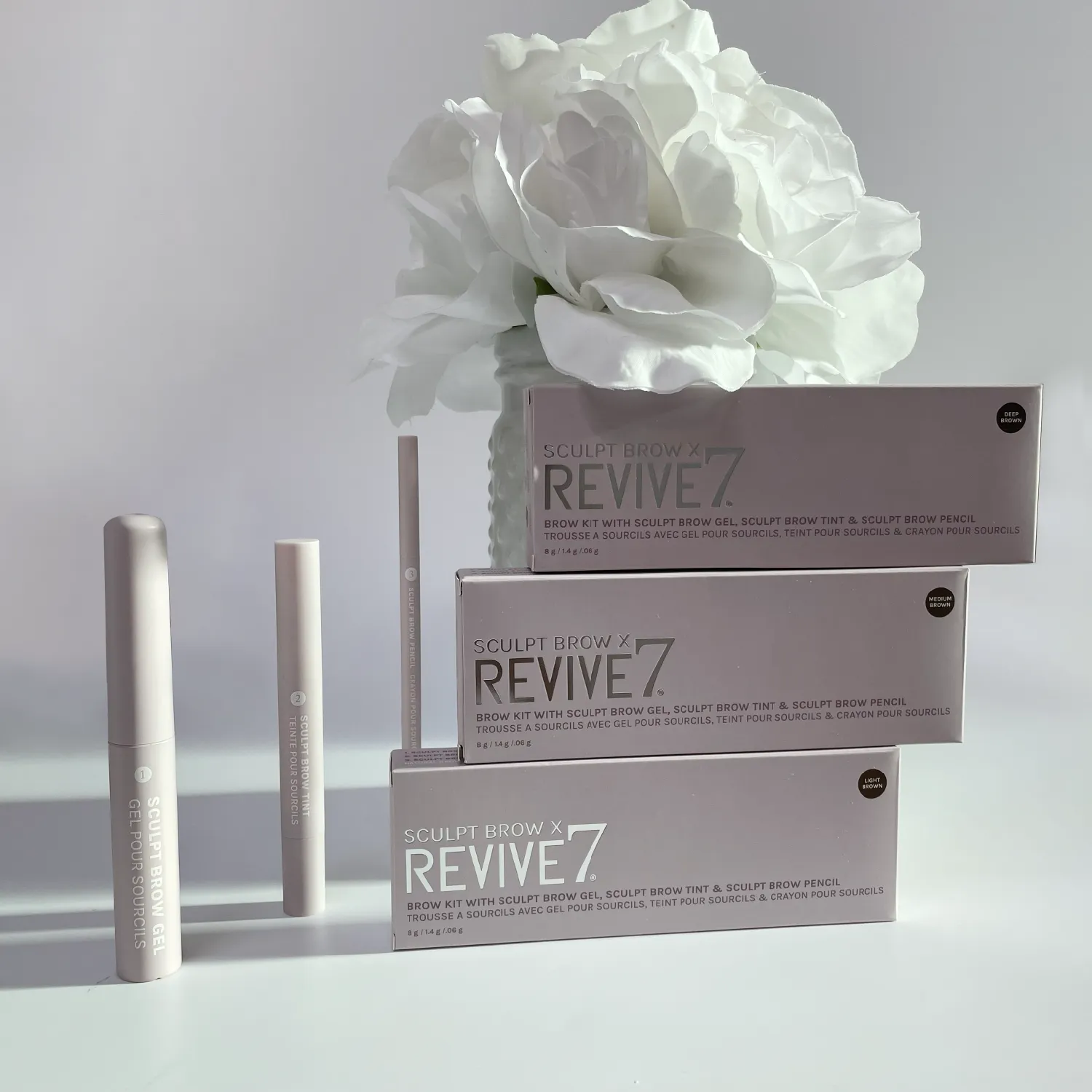 Revive7 Sculpt Brow Kit (Light Brown)
