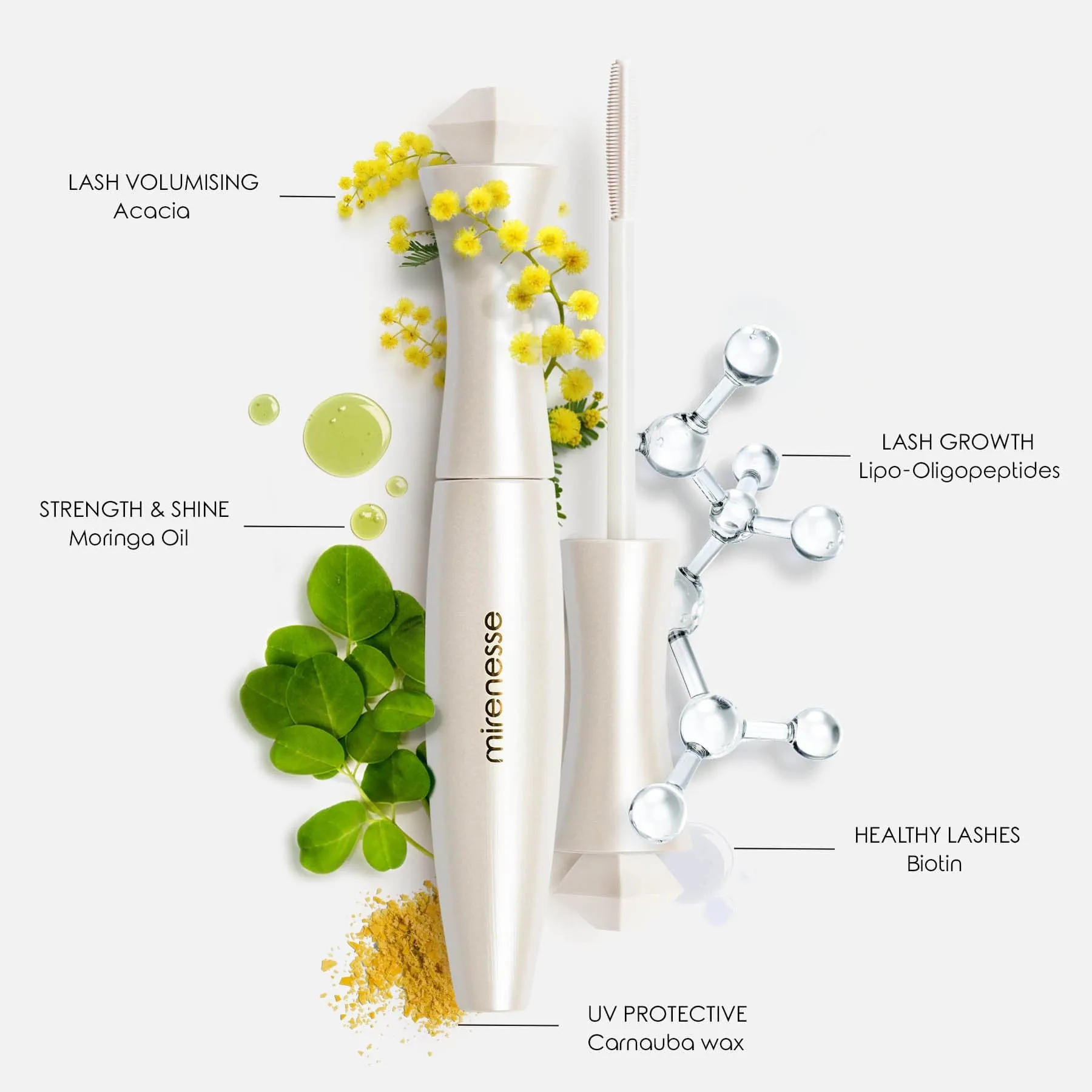 Twin Secret Weapon Clear 4d Lash Tubing Formula Primer Kit