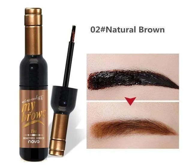 Waterproof Red Wine Peel Off Eye Brow Tattoo